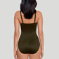 Miraclesuit Swimwear: Network Mystique Underwired Shaping One Piece Nori