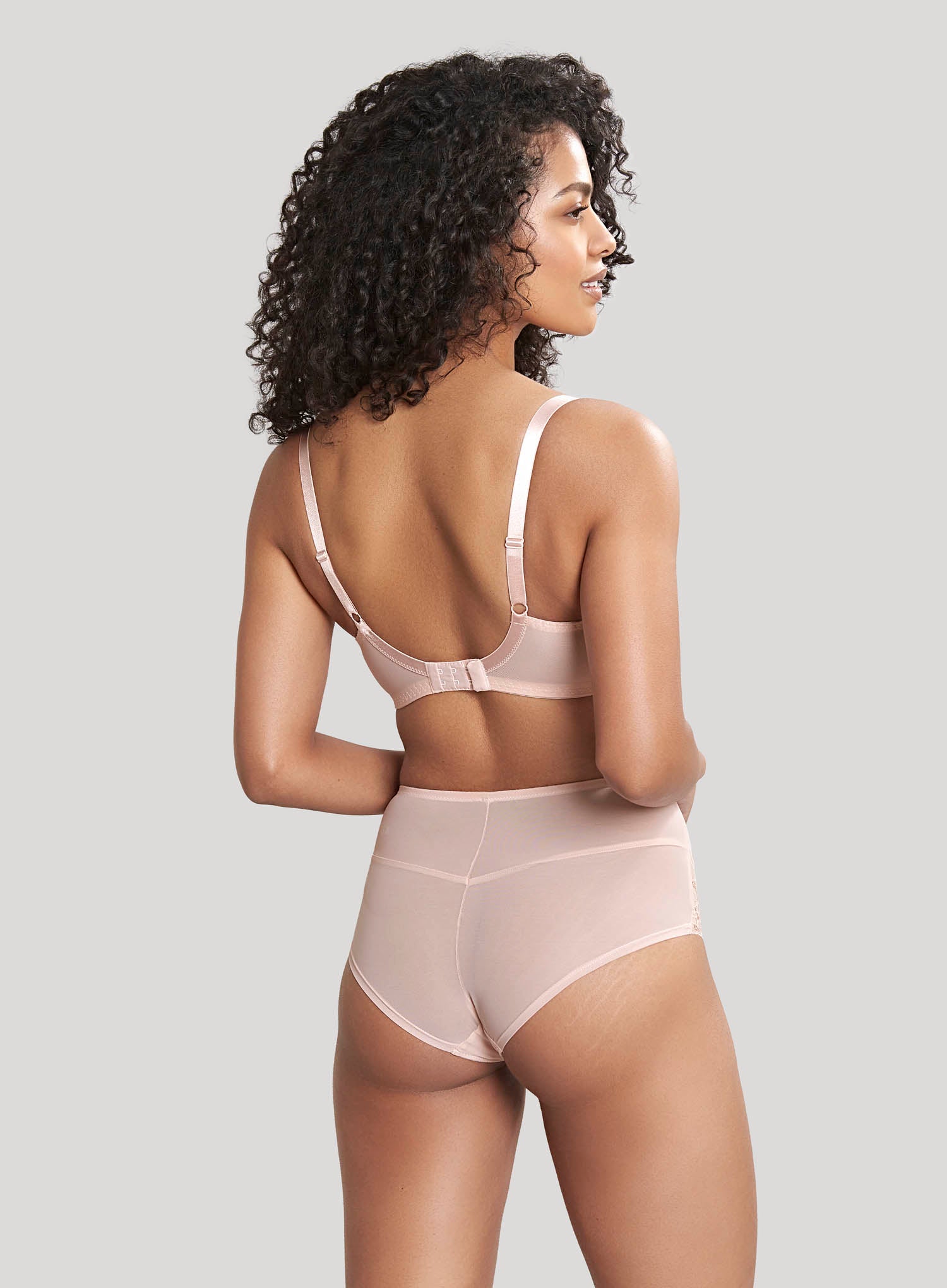 Rovga High Waisted Thong Comfortable Cotton Underwear For India