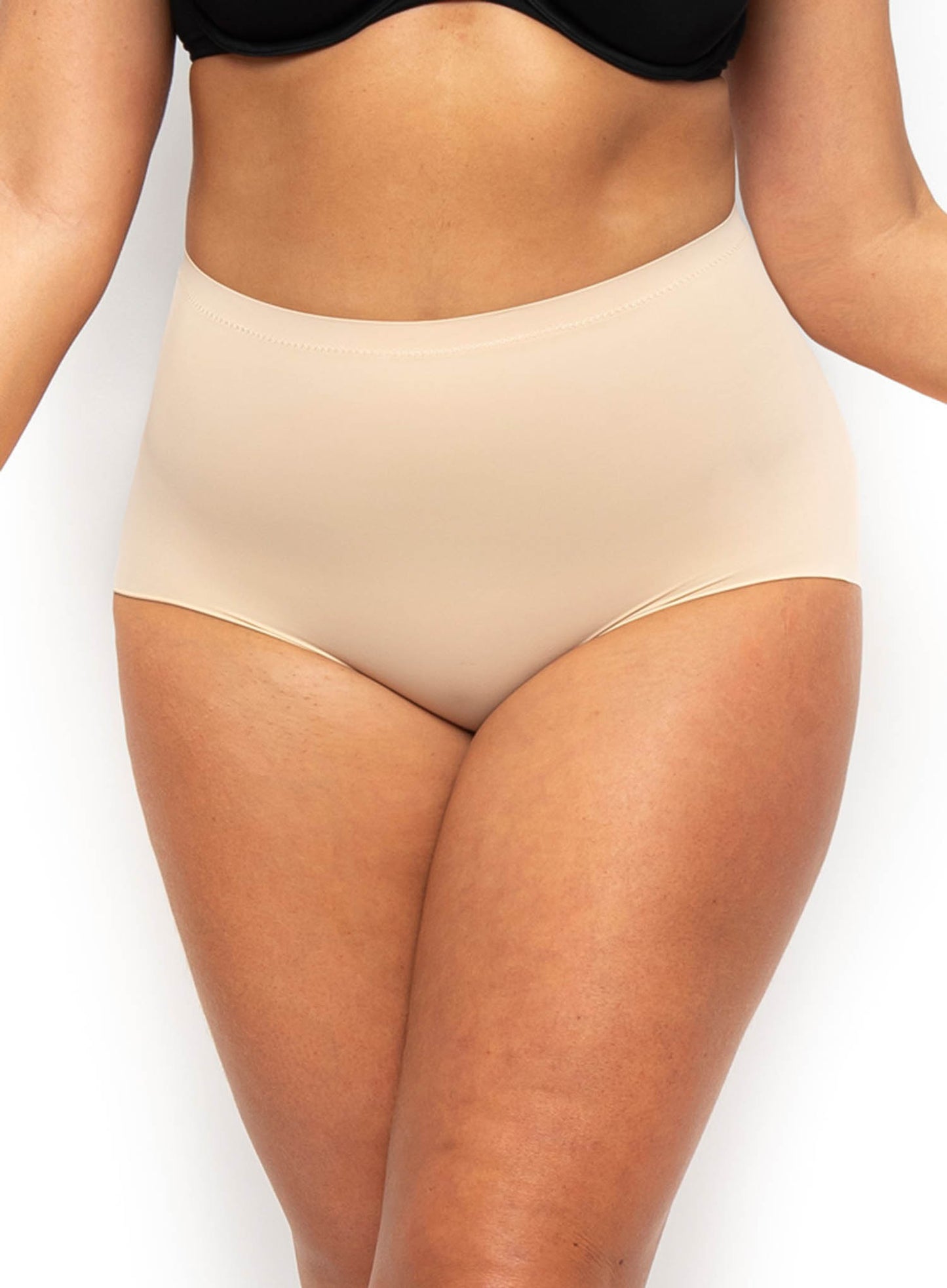 LaSculpte: Everyday Micro Fibre Shaping Full Brief Nude