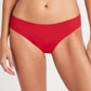 Sea Level: Eco Essentials Regular Bikini Pant Red