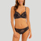 Wacoal: Lace Perfection Underwired Bra Charcoal