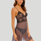 Wacoal: Lace Perfection Chemise Charcoal