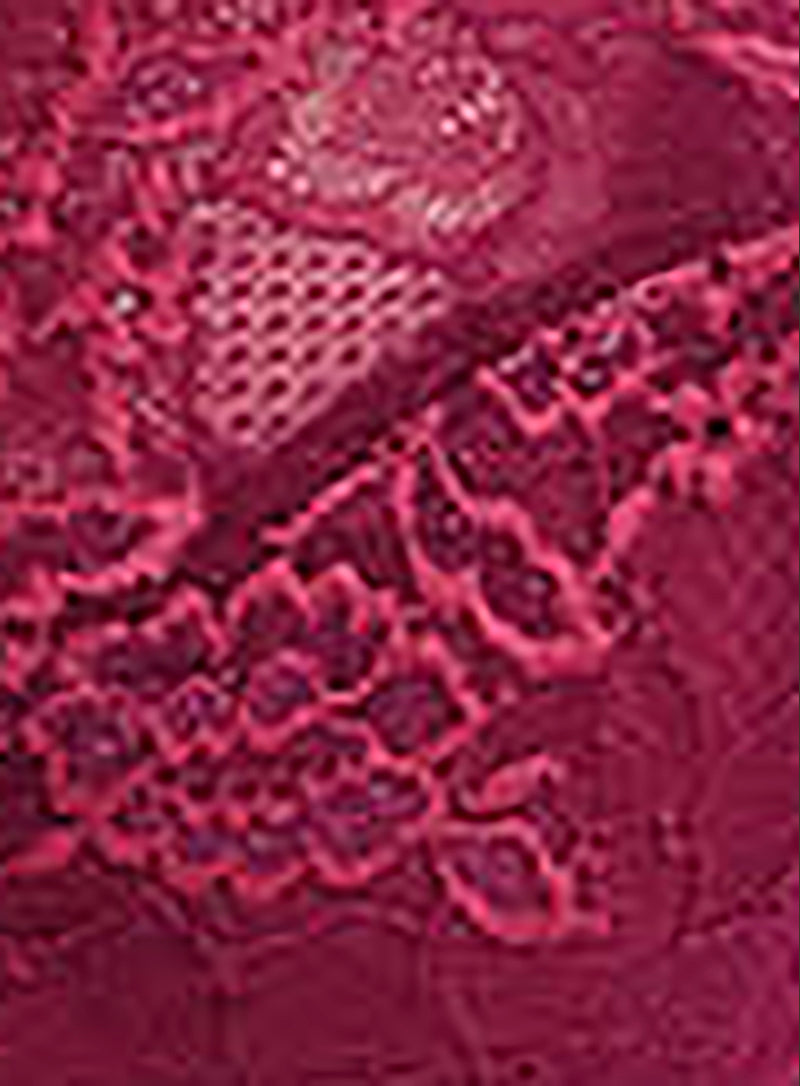 Wacoal: Lace Perfection Underwired Bra Red Plum